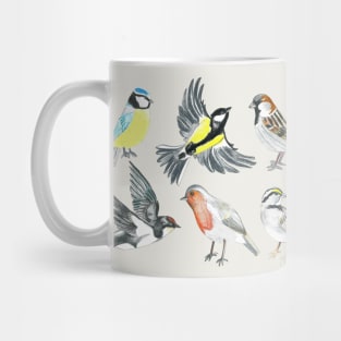 Illustrated Birds - Version 2 Mug